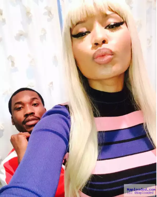 Nicki Minaj spends Easter with Meek Mill